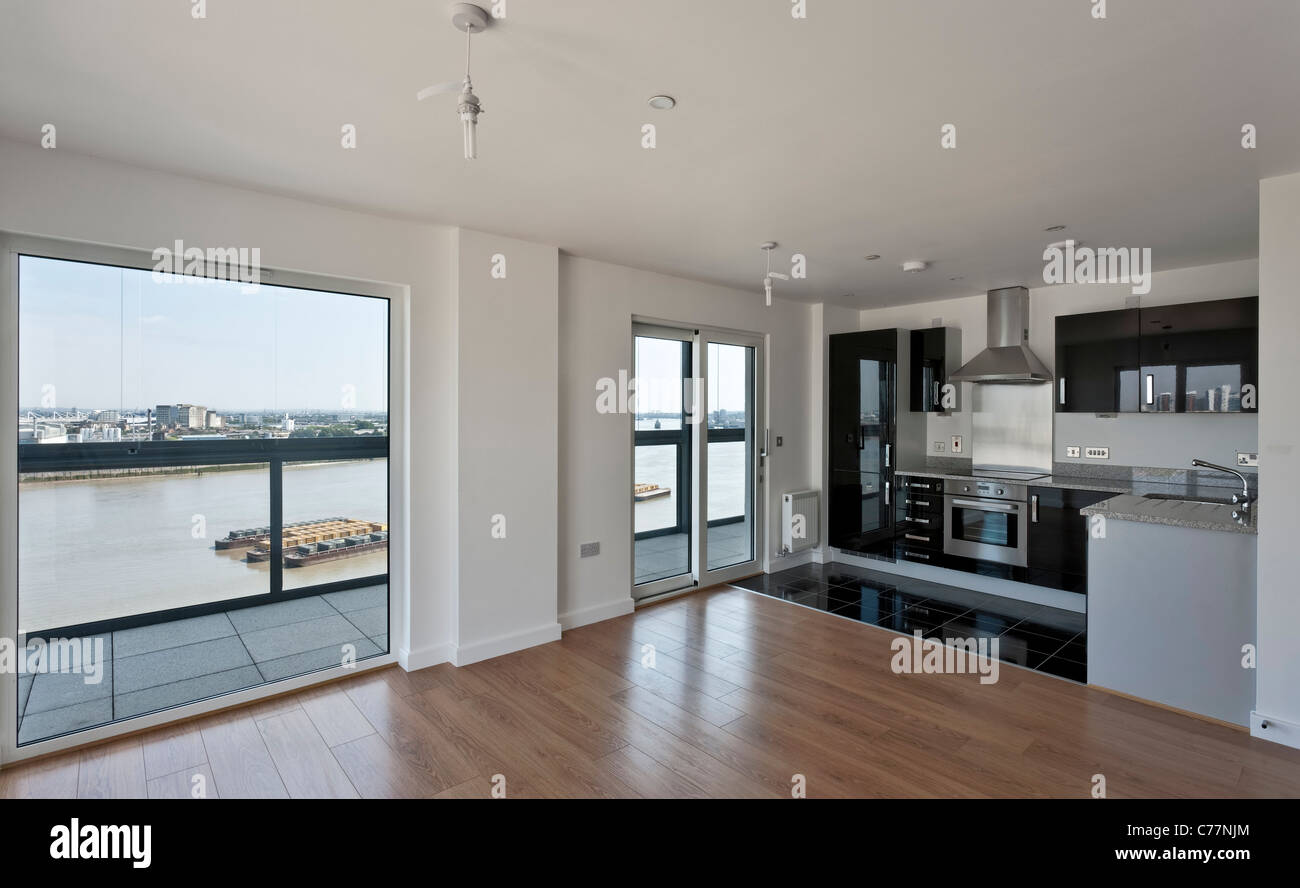 City Peninsula apartments in Greenwich, London Stock Photo Alamy