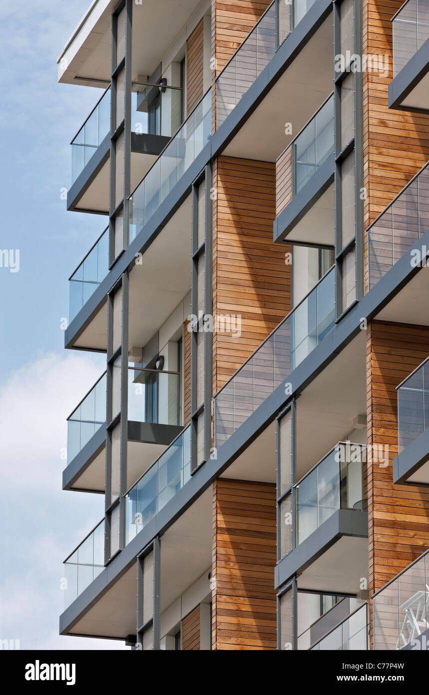 City Peninsula apartments in Greenwich, London Stock Photo Alamy