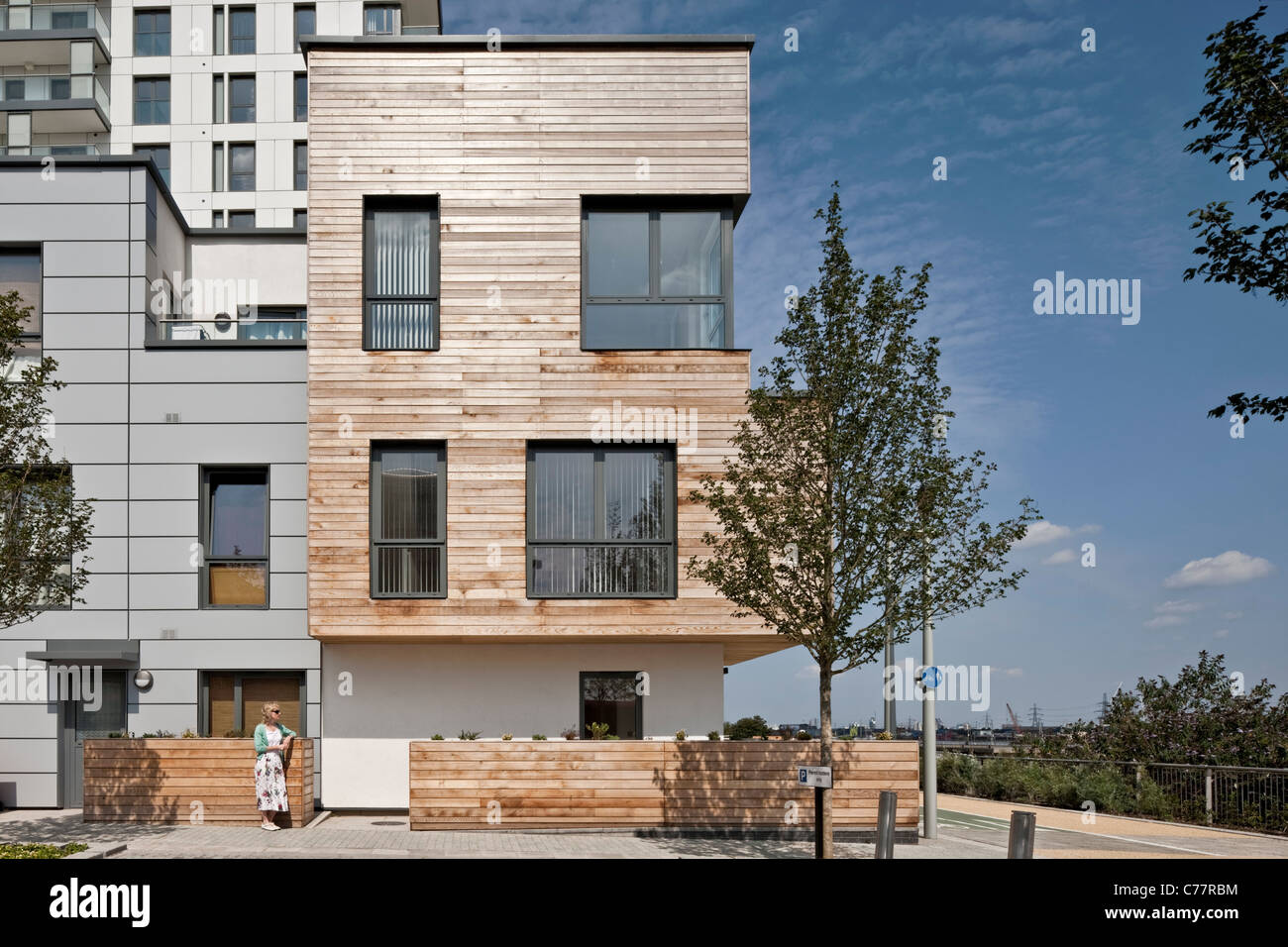 City Peninsula apartments in Greenwich, London Stock Photo Alamy