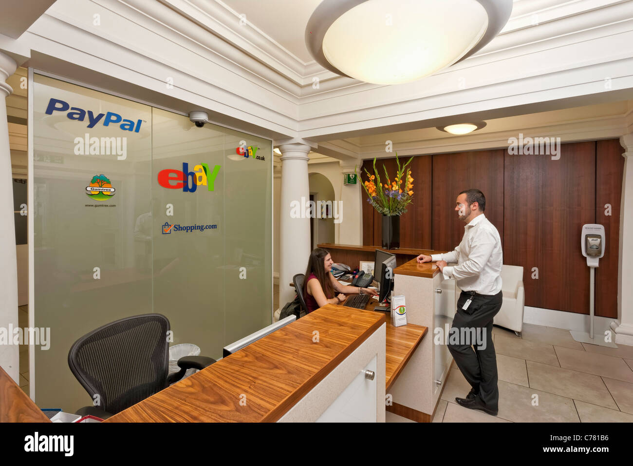 Paypal Bank offices at Whittaker House, Richmond, London Stock Photo Alamy