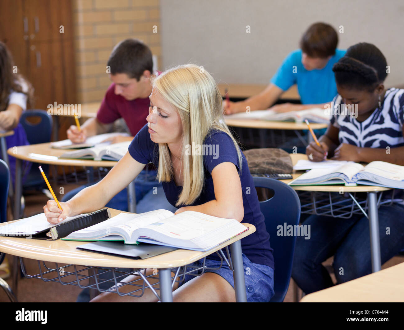 Usa school children classroom hi-res stock photography and images - Alamy