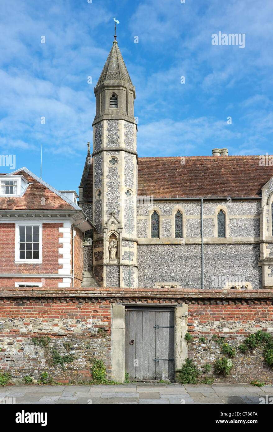 Sarum College. Theological college in Salisbury Wiltshire Stock Photo ...