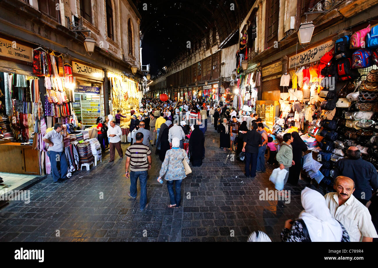 Al-Hamidiyah Souk, Damascus, Syria Stock Photo