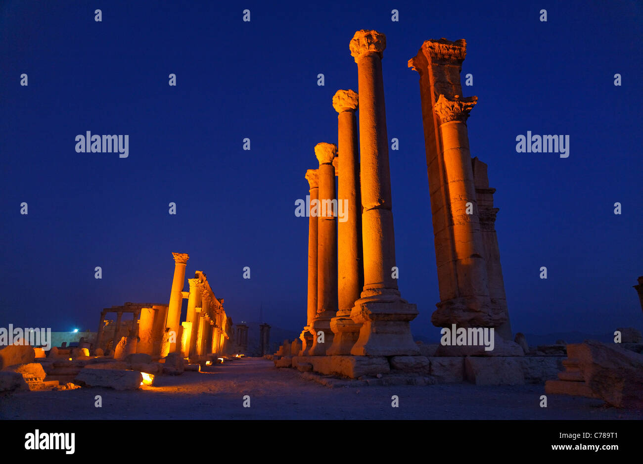 Palmyra street hires stock photography and images Alamy