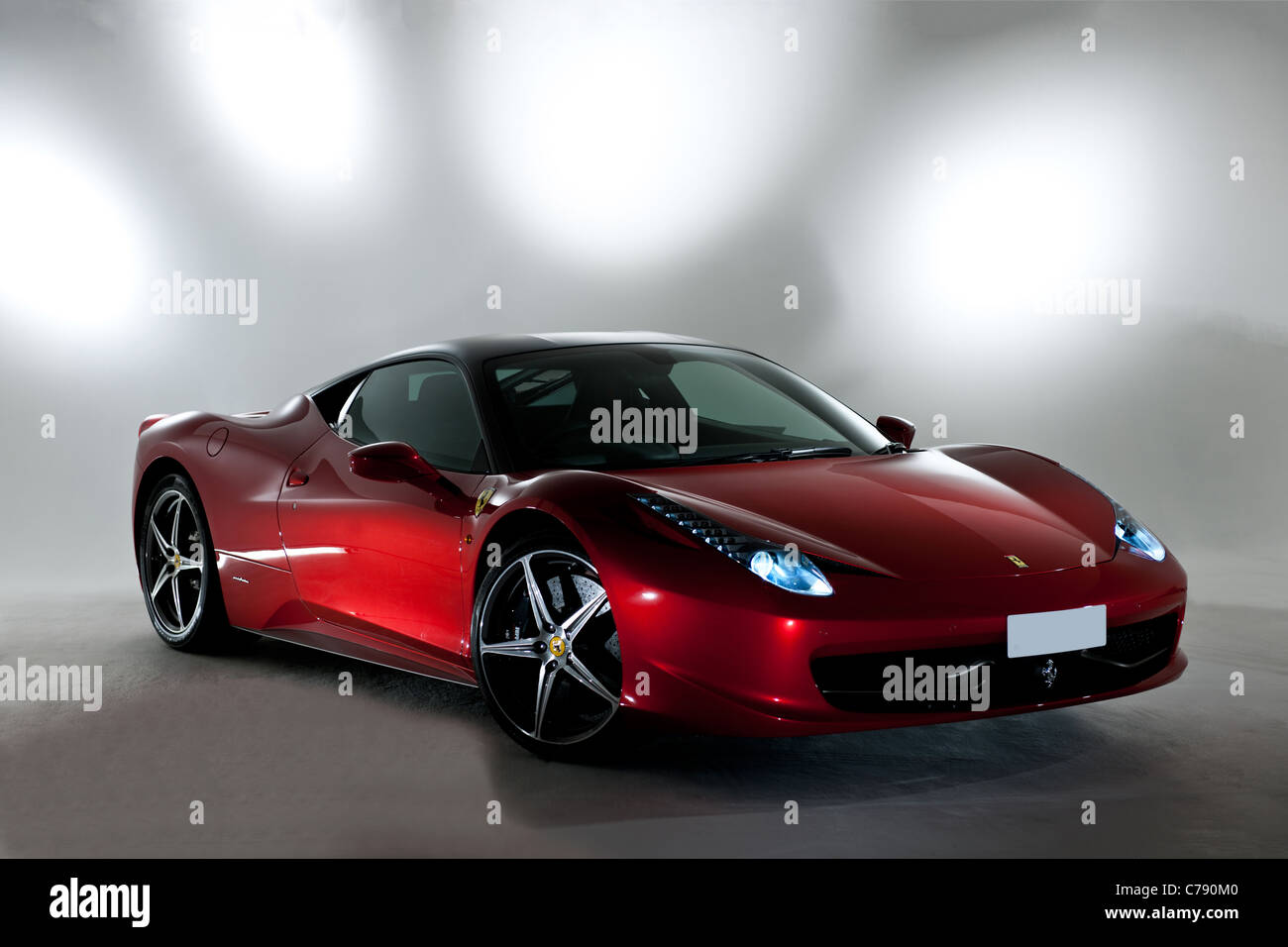 Ferrari Sports Car Stock Photo Alamy