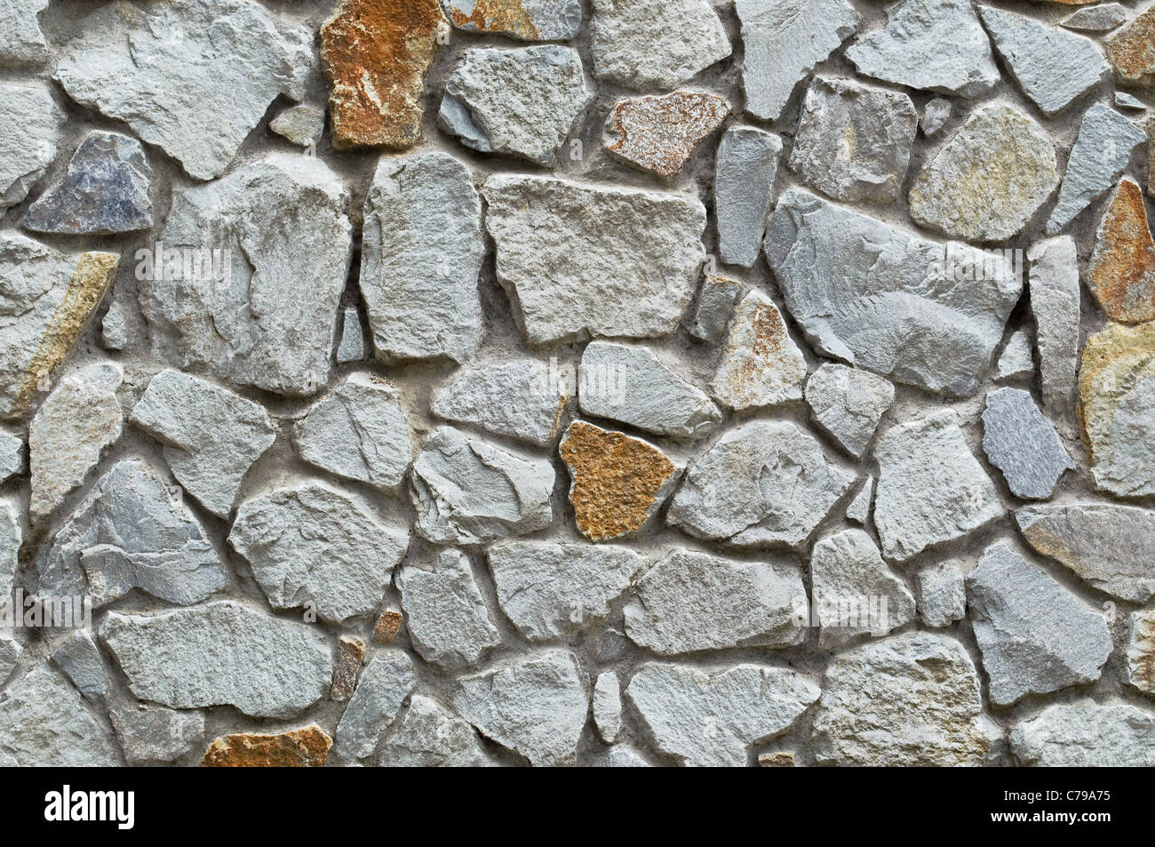texture of ancient stone walls as a background Stock Photo