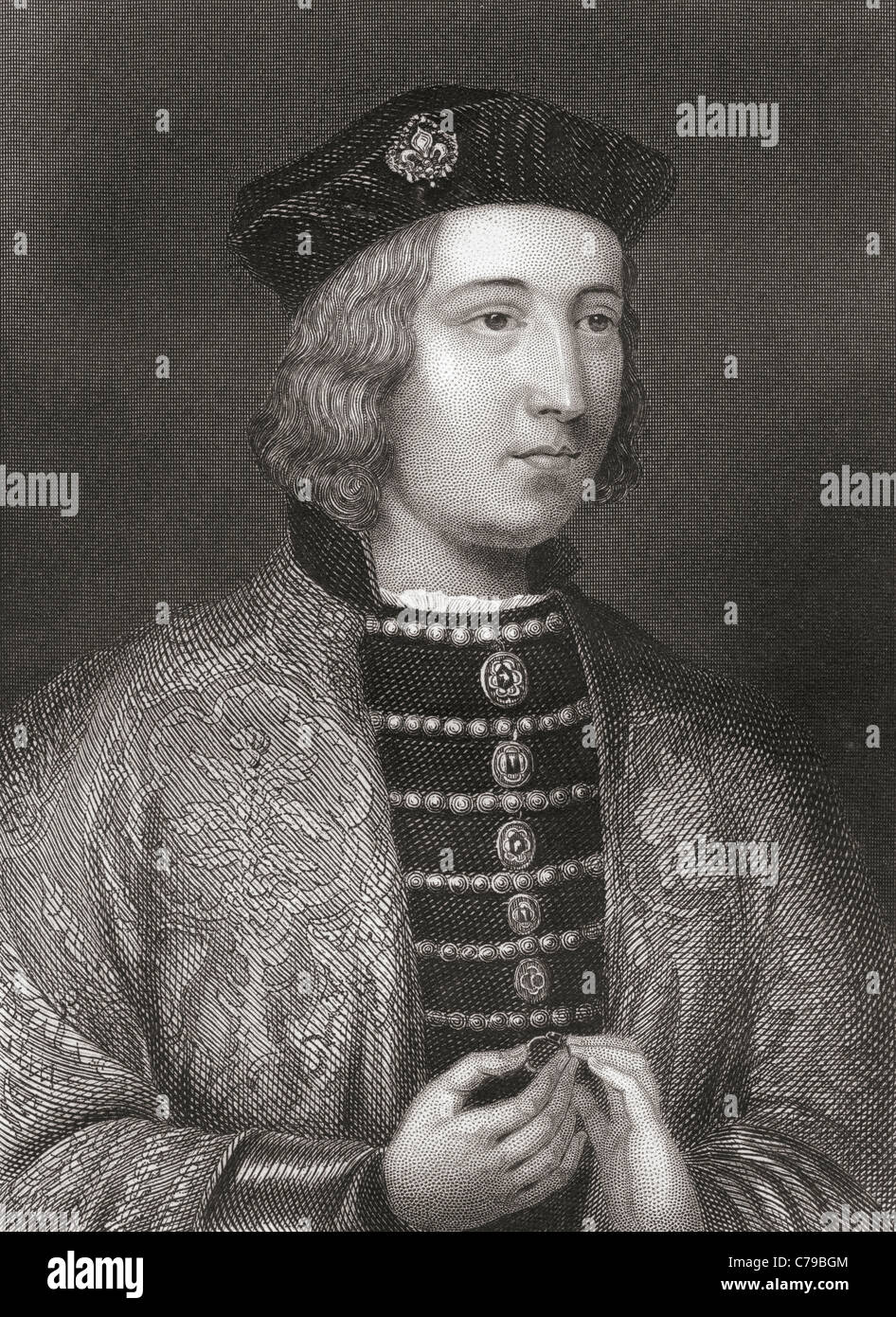 Edward IV, 1442 – 1483. King of England. Stock Photo