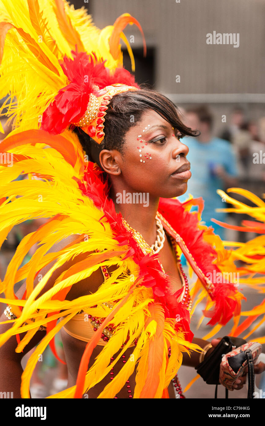 feather carnival headpiece