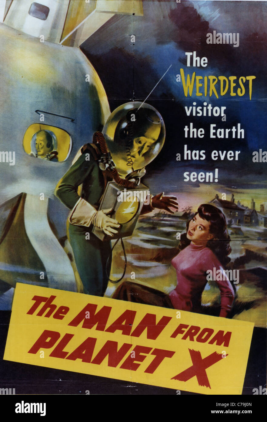 THE MAN FROM PLANET X (1951) EDGAR G. ULMER (DIR) 001 MOVIESTORE COLLECTION LTD Stock Photo