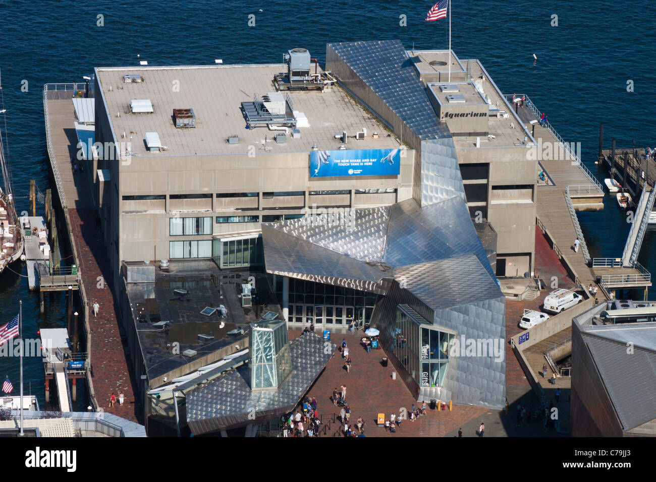 New England Aquarium, Boston Massachusetts Stock Photo - New EnglanD Aquarium Boston Massachusetts C79JJ3