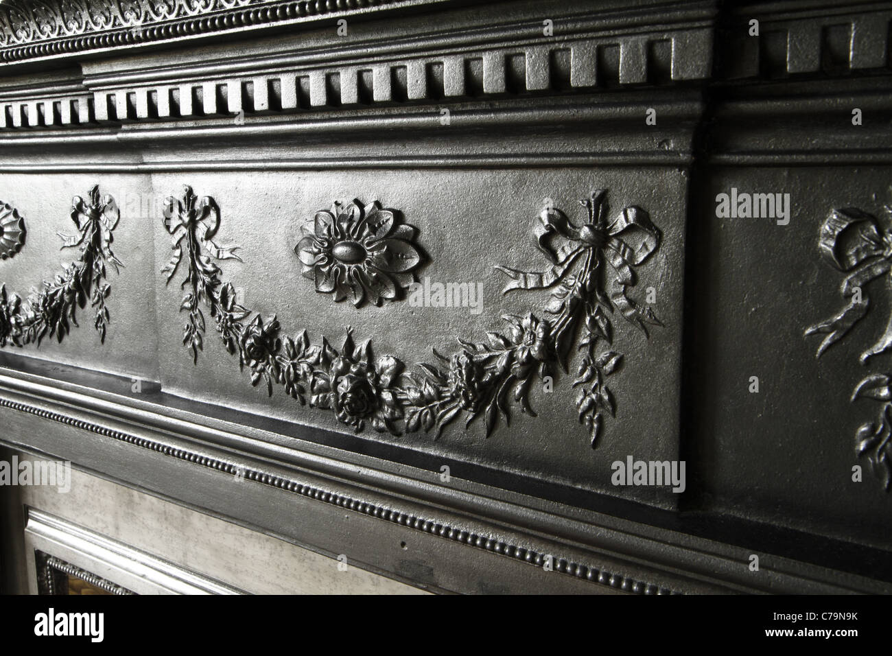 Cast Iron Fireplace Stock Photos Cast Iron Fireplace Stock
