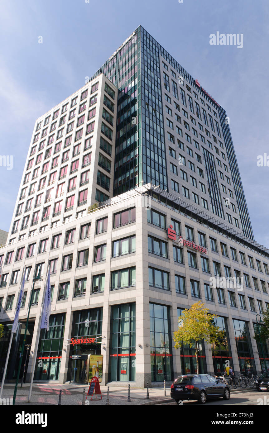 Headquarters of the Sachsen Bank, a subsidiary of the LBBW Group