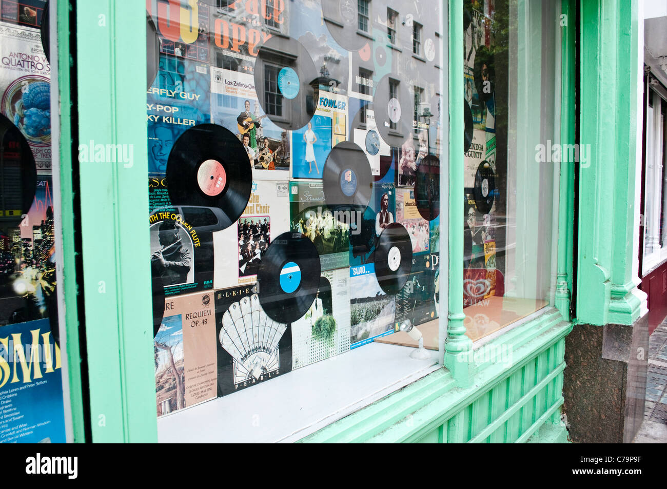 Vinyl records shop, Bloomsbury, London, UK Stock Photo Alamy