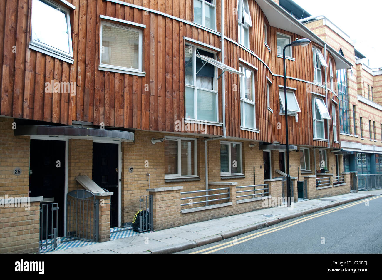 Social housing in Stukeley Street, WC2, London, UK Stock Photo