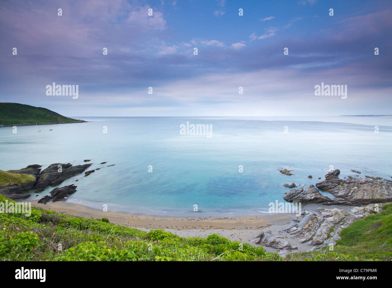 Whitsand Bay Cornwall UK Stock Photo