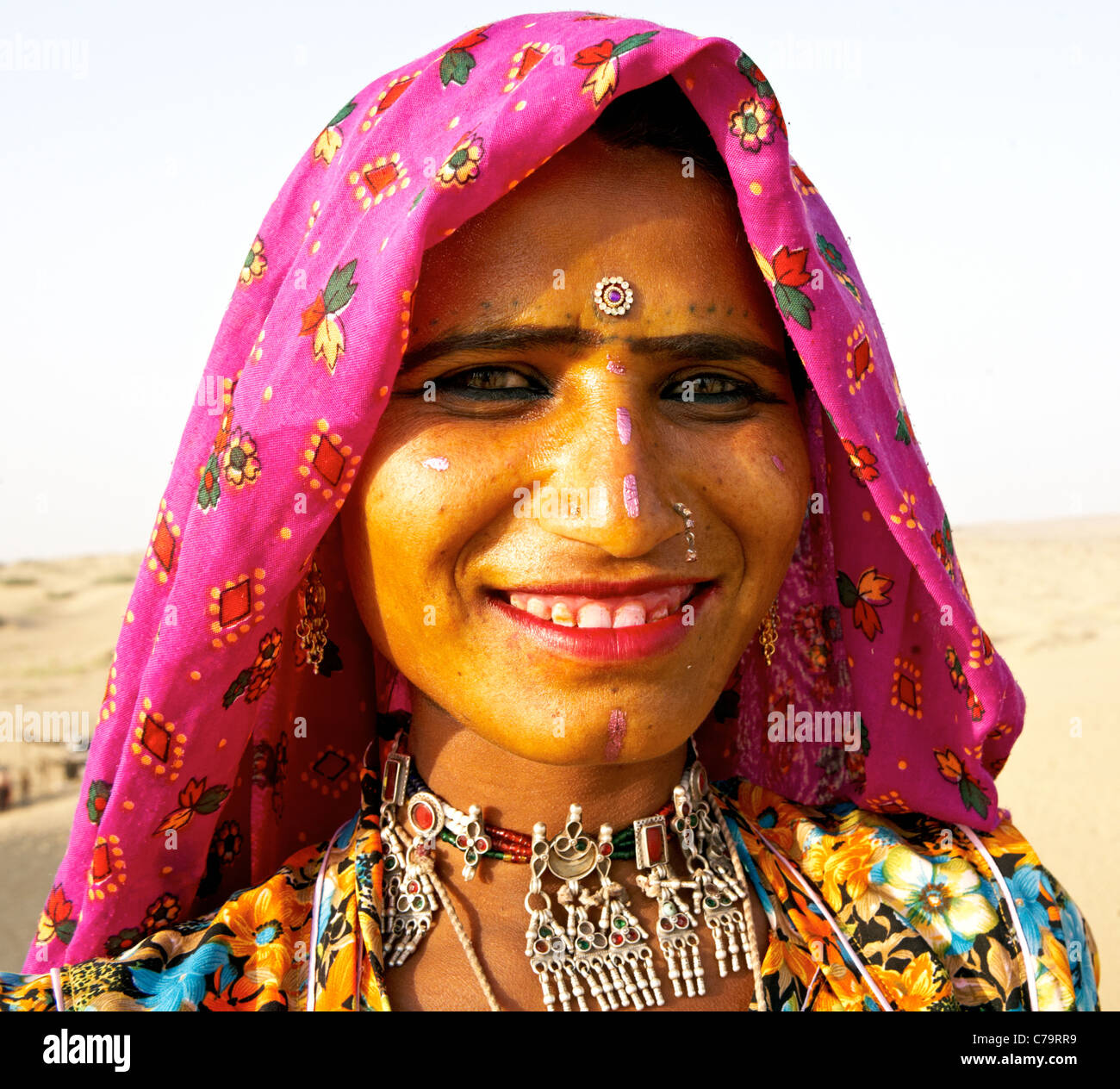 Indian Gypsy Pushkar Rajasthan India Stock Photo - Alamy