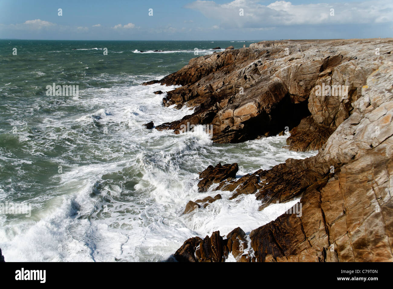 Brittany france storm hi-res stock photography and images - Alamy