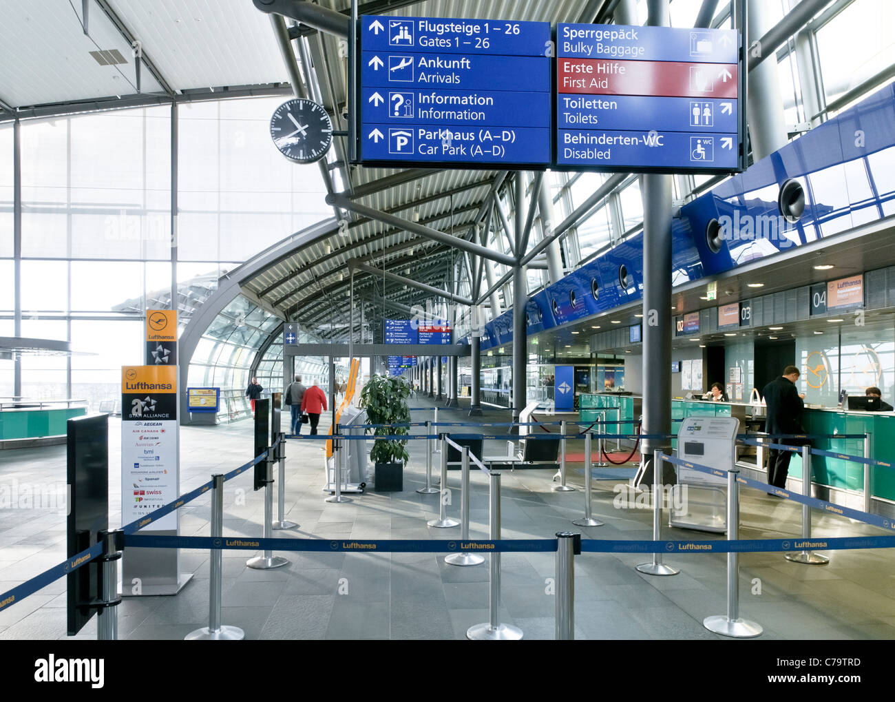 LeipzigHalle Airport, Leipzig, Saxony, Germany, Europe Stock Photo Alamy