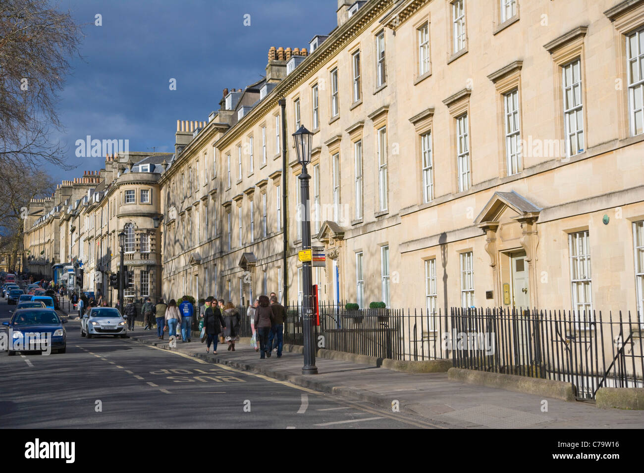 Queen Square, Bath, Somerset, England, UK Stock Photo Alamy