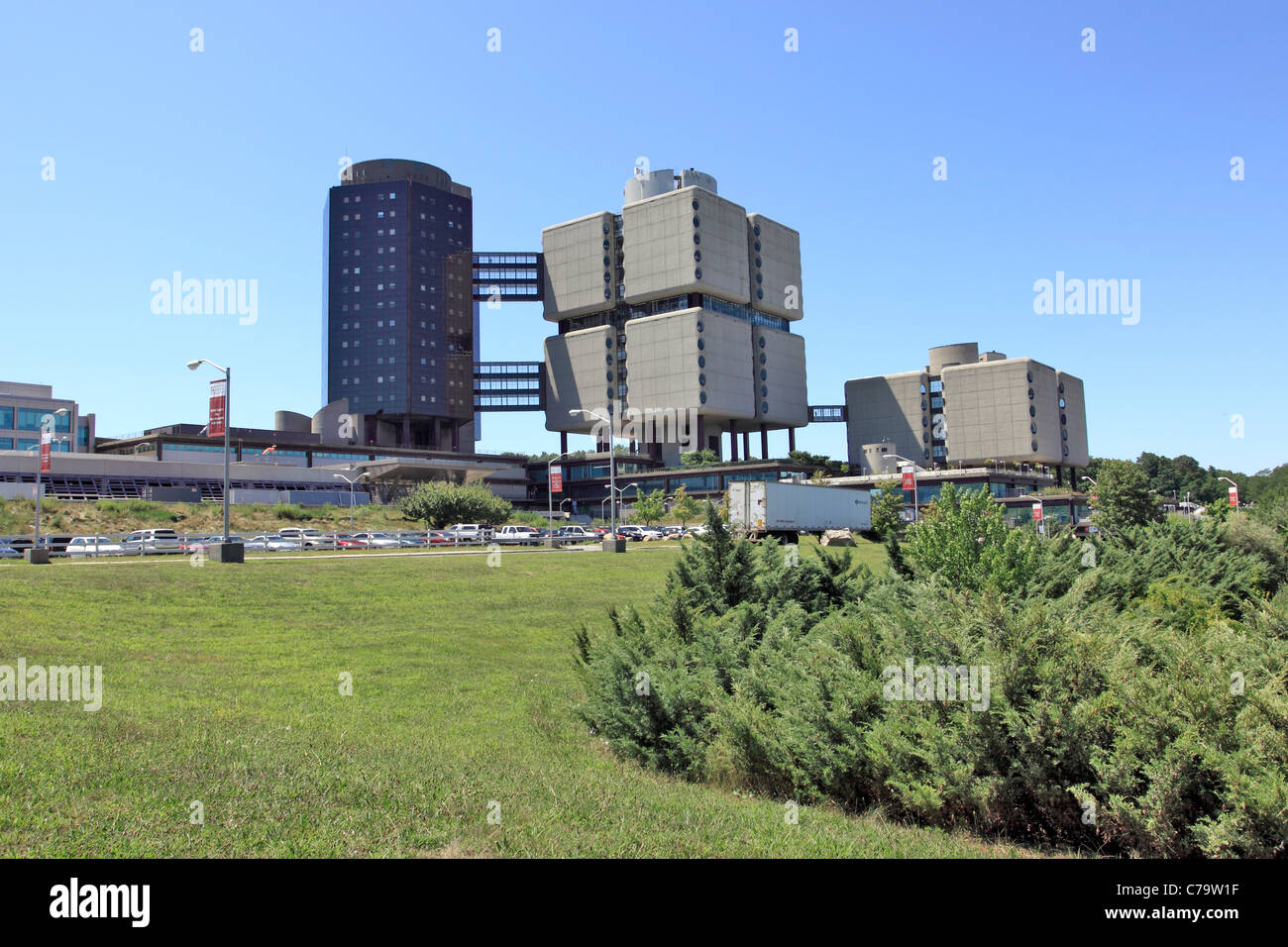 Stony Brook Hospital and Medical Center complex Long Island NY Stock