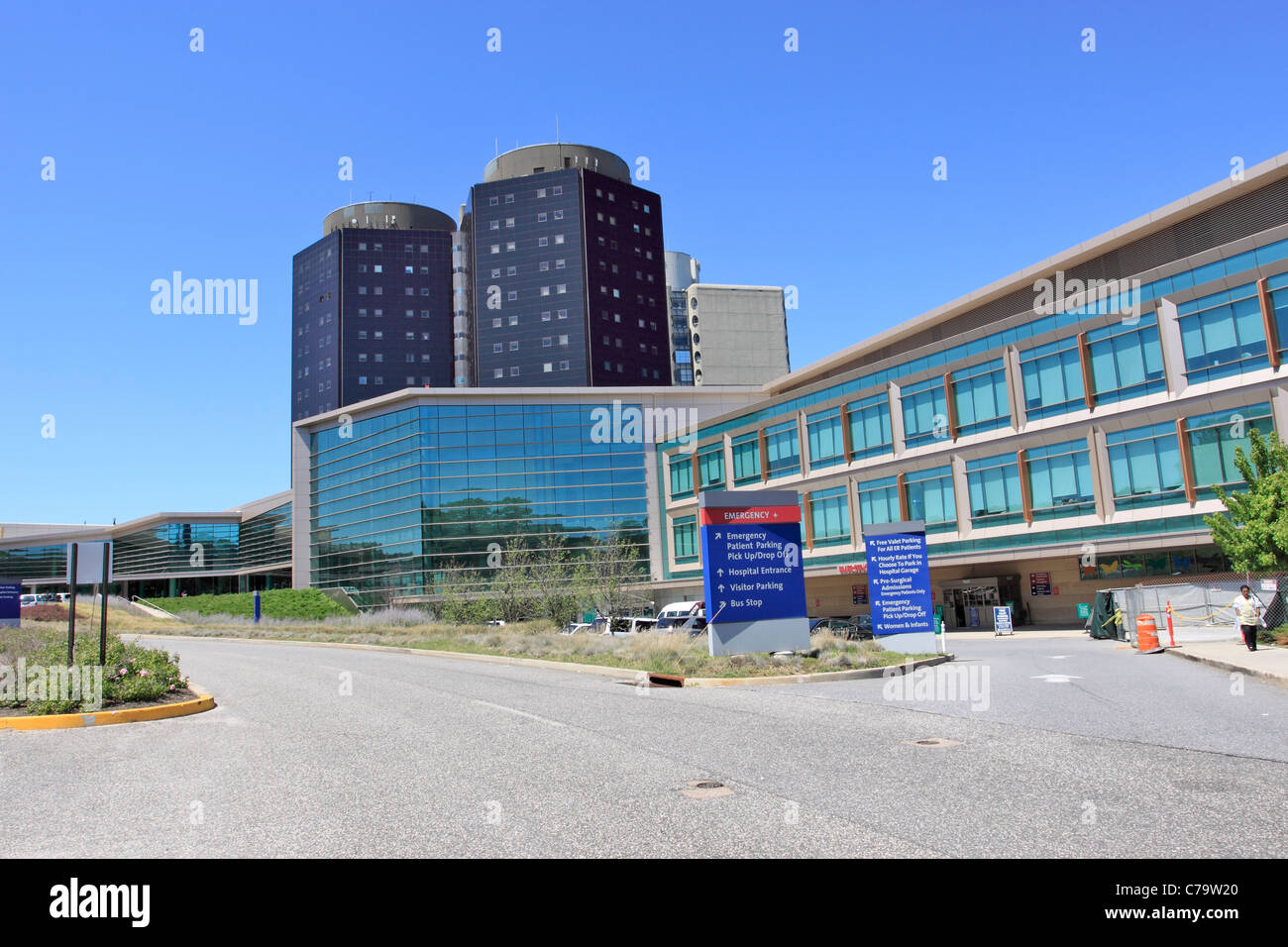 Stony Brook Hospital and Medical Center complex Long Island NY Stock