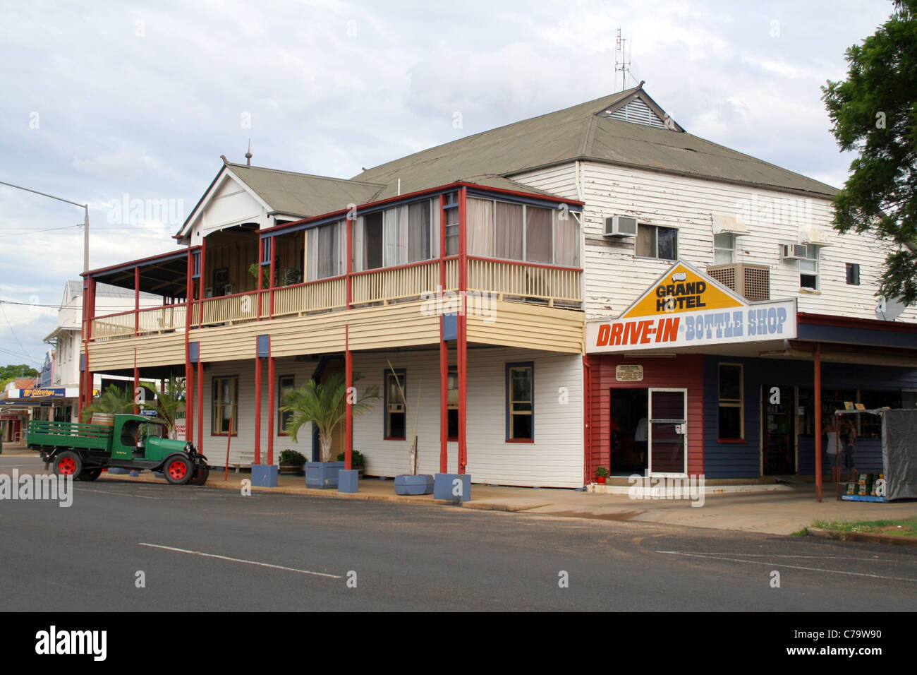Grand Hotel and drivein bottle shop in Gayndah, Queensland, Australia