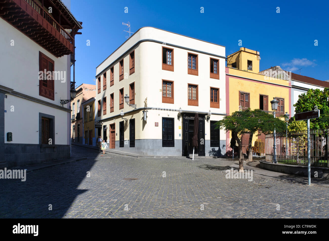 Plaza de la Iglesia square, Santa Cruz, Tenerife, Canary Islands, Spain, Europe Stock Photo