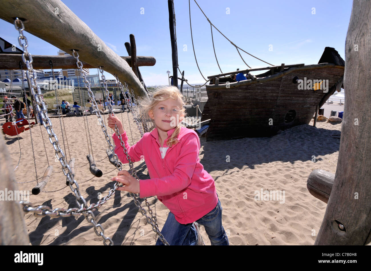 Eight Year Old Blonde Girl High Resolution Stock Photography and Images ...