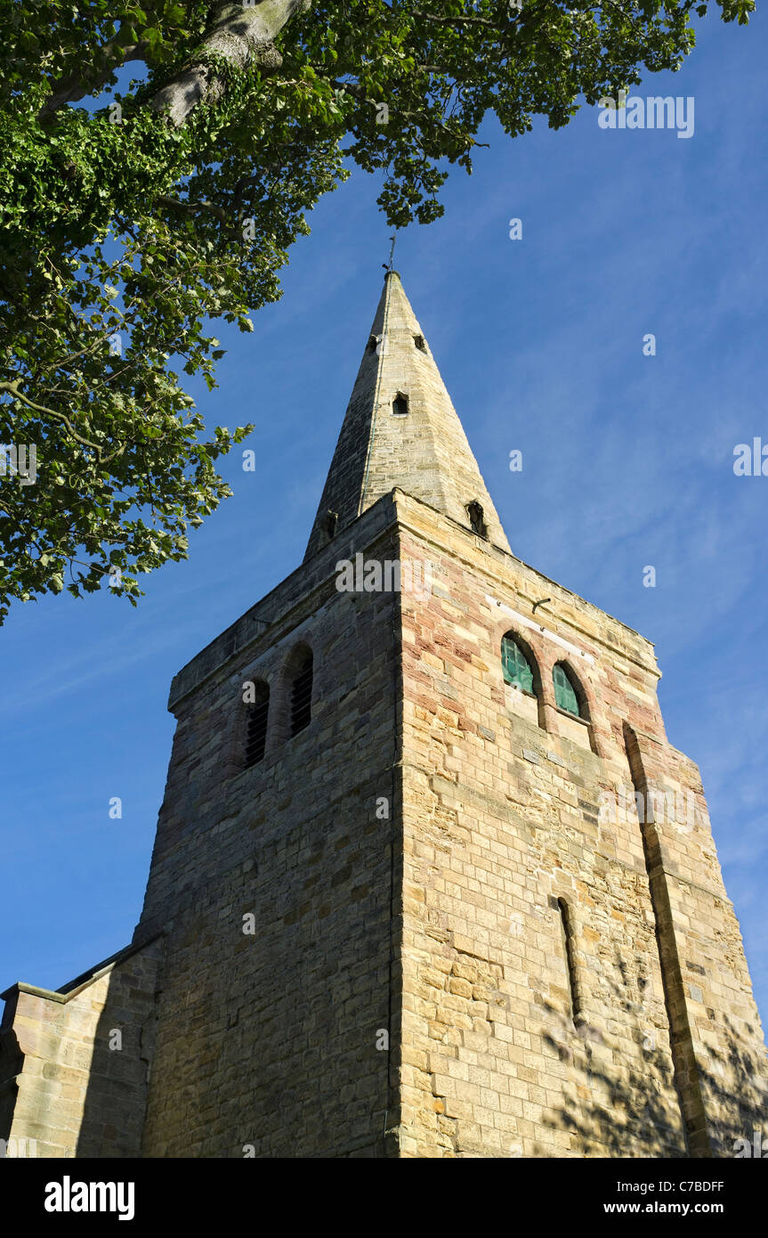 Church steeple Stock Photo