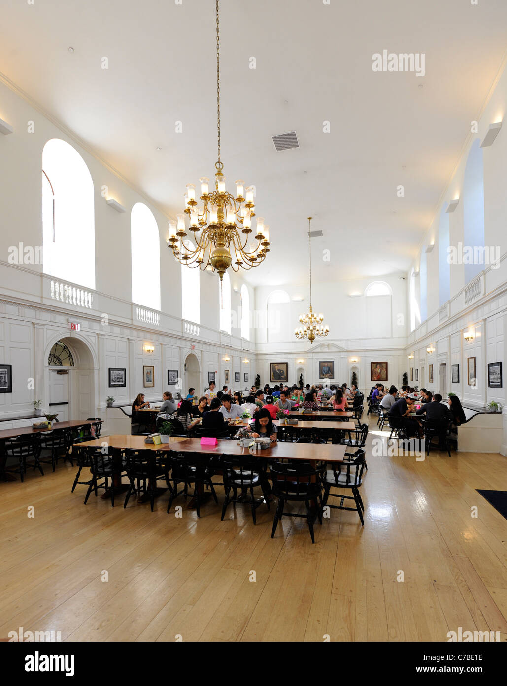 Yale University Pierson Residential dining hall. New Haven, CT. USA