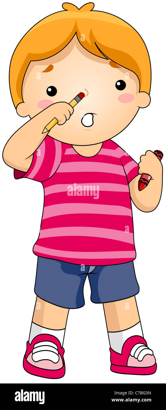 Touch Your Nose Clipart