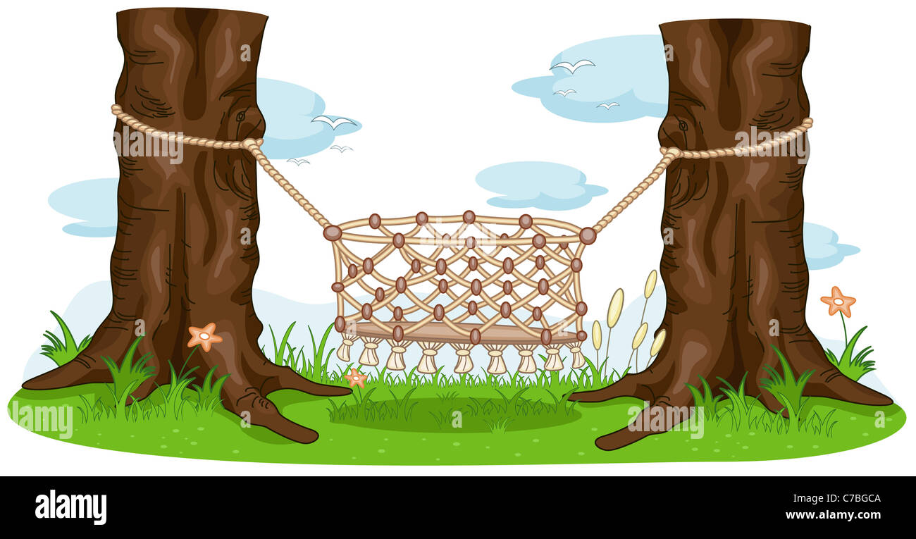 Illustration of an Empty Cradle Stock Photo Alamy