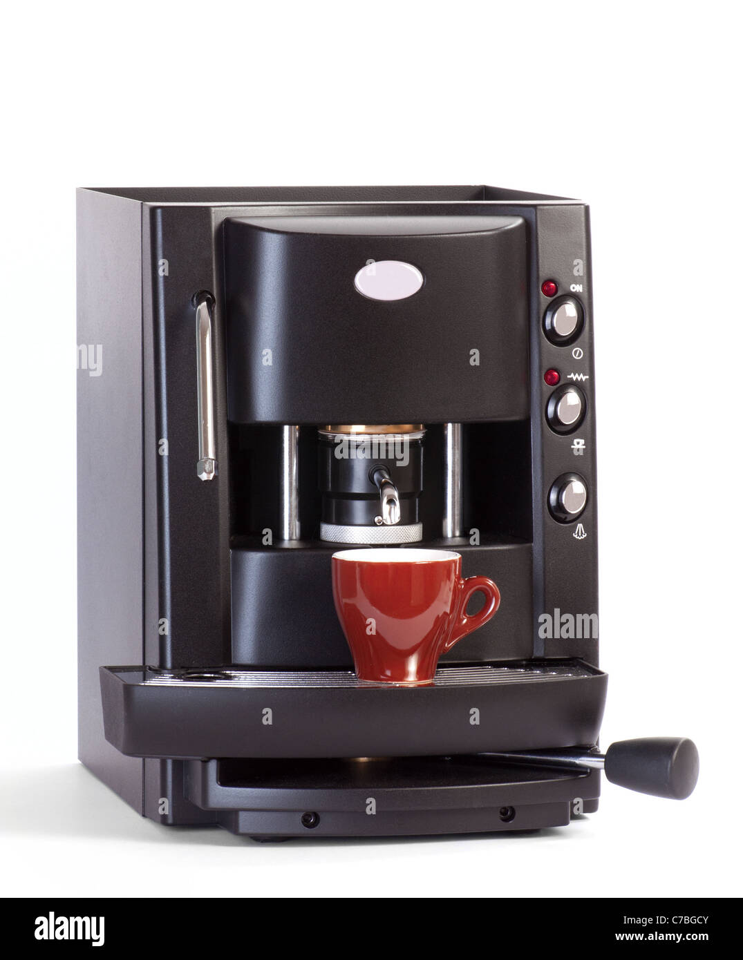 Macchina caffè espresso a cialde. Espresso machine Stock Photo - Alamy