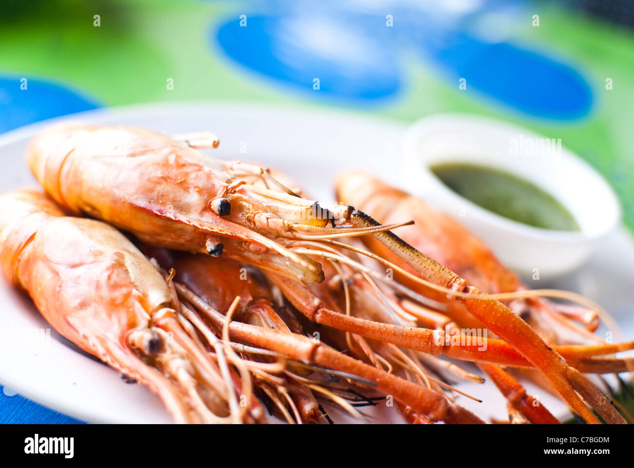 Freshwater prawn seafood Stock Photo Alamy