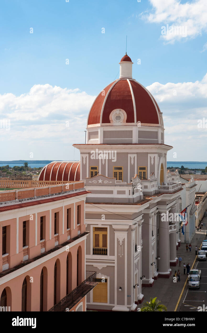Palacio de Gobierno, Cienfuegos, Cienfuegos, Cuba Stock Photo