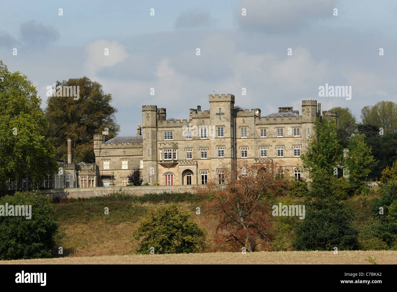 Apley Hall in Shropshire England Uk Stock Photo Alamy