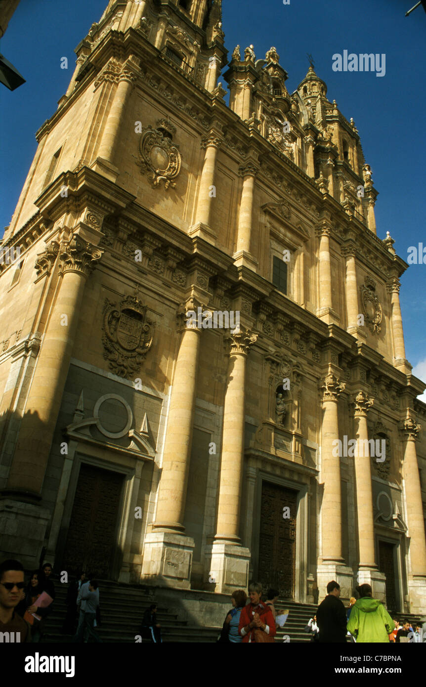 Universidad Pontifica building at Salamanca, Spain Stock Photo