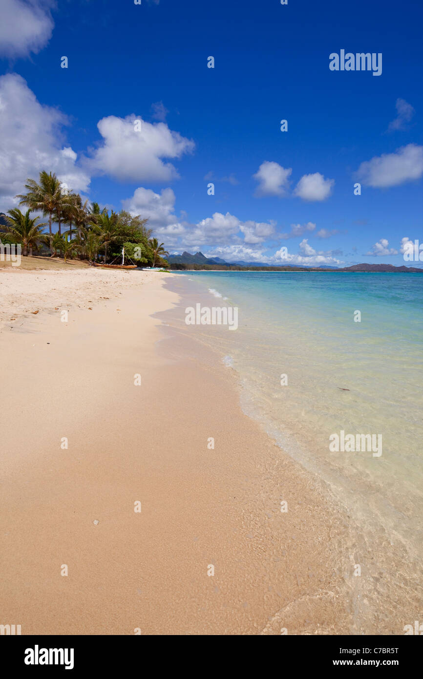 Waimanalo Beach, Oahu, Hawaii Stock Photo Alamy