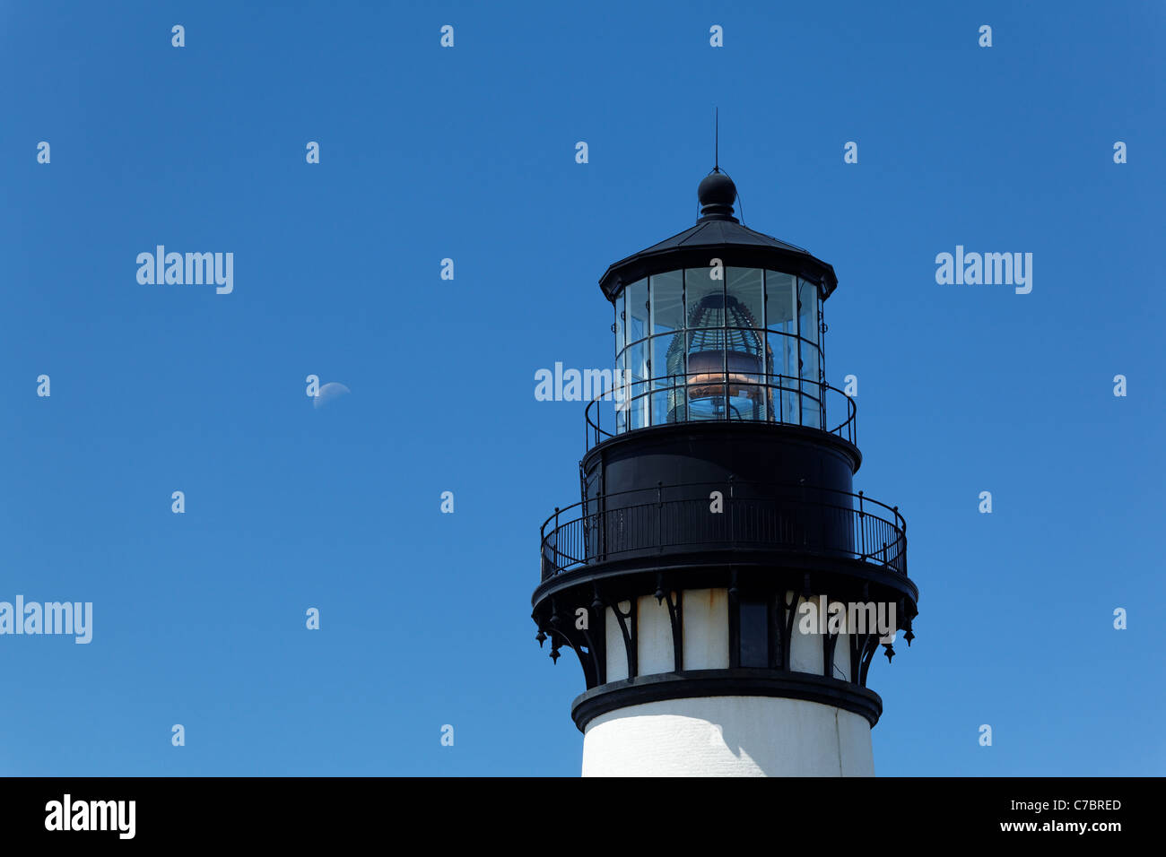 Yaquina Bay Lighthouse, Oregon, USA, North America Stock Photo