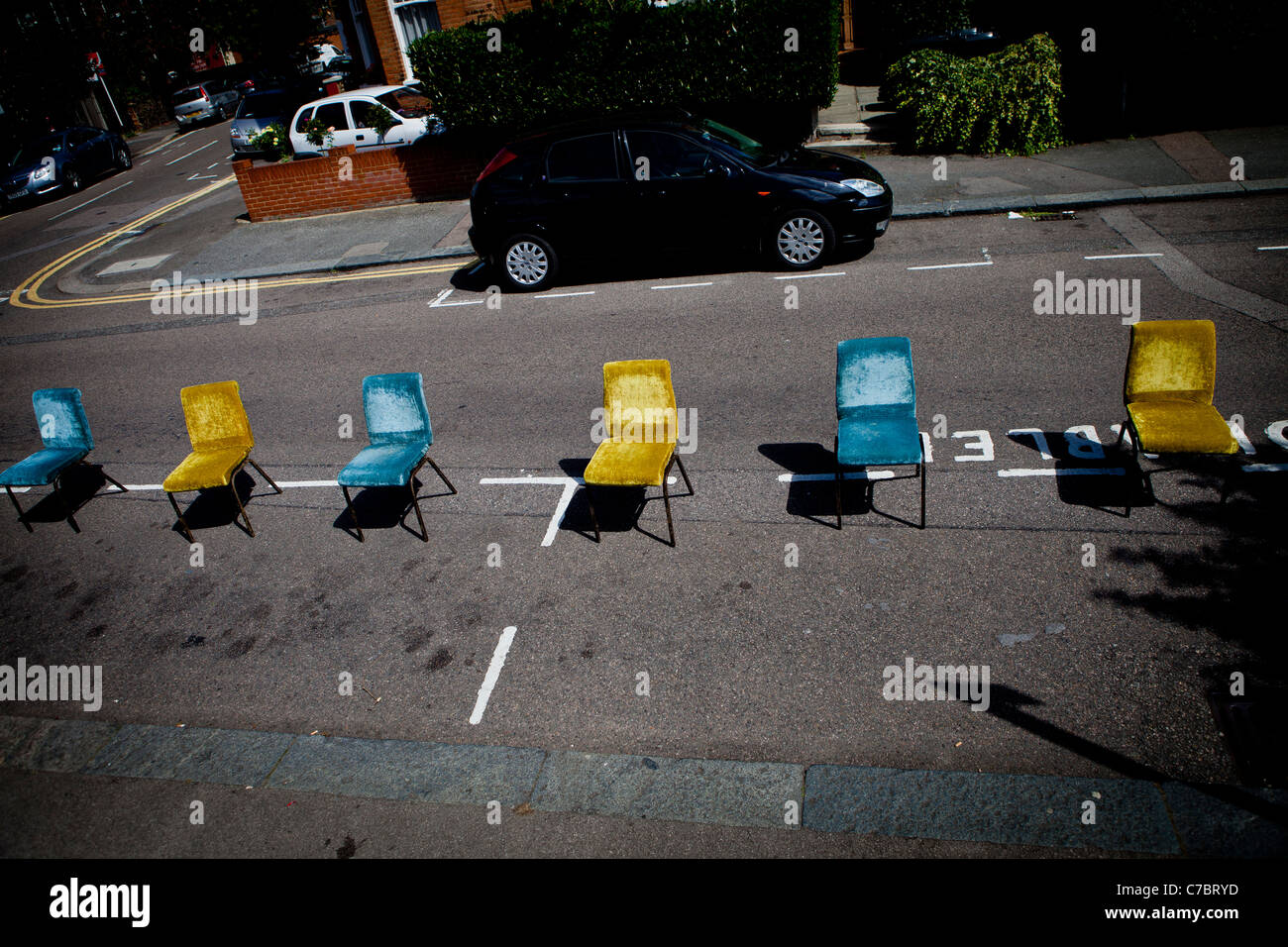 Space saving parking hi-res stock photography and images - Alamy