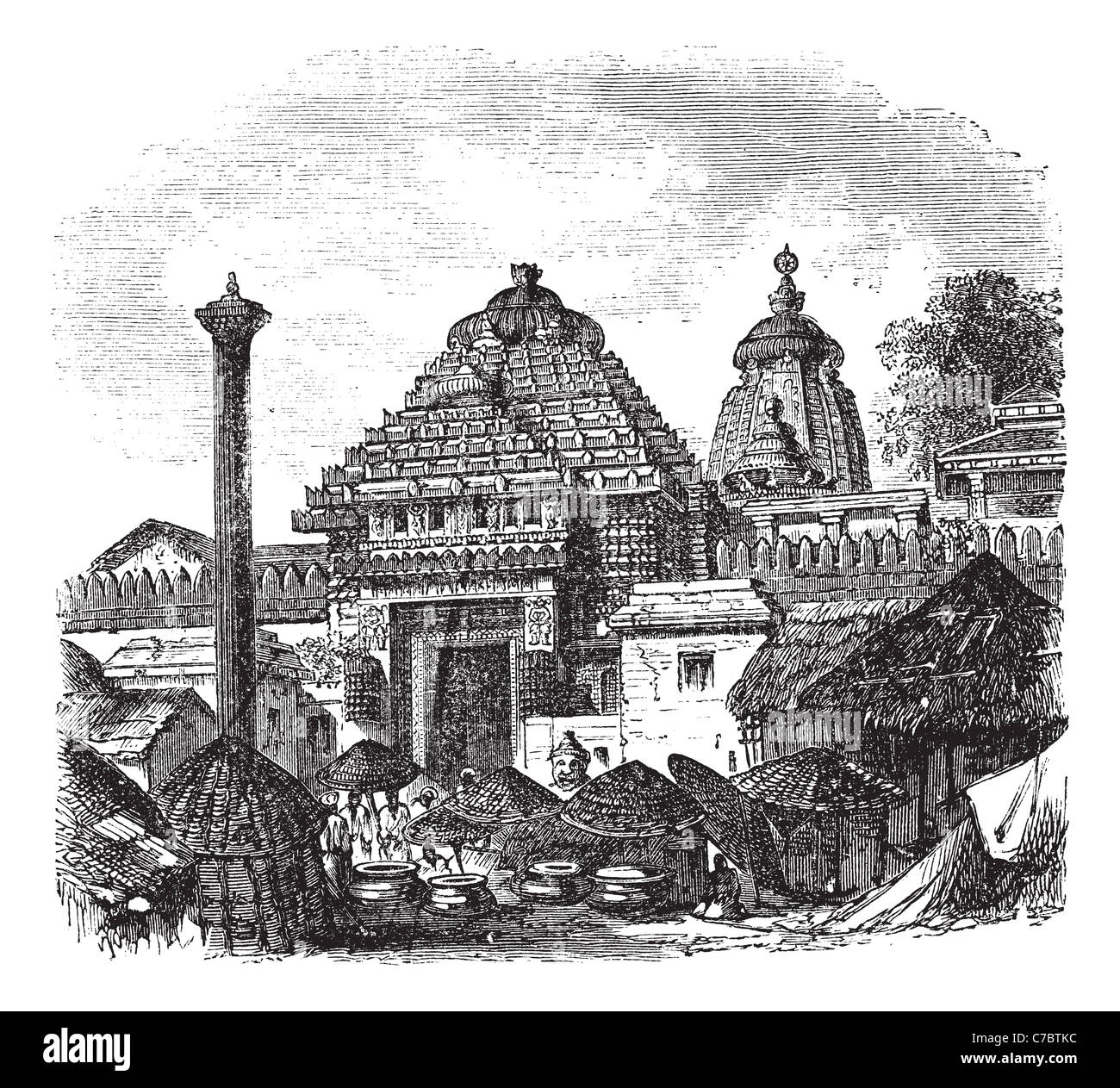 Puri Jagannath Temple - 1895 Drawing : Rajendralala Mitra : Free Download,  Borrow, and Streaming : Internet Archive