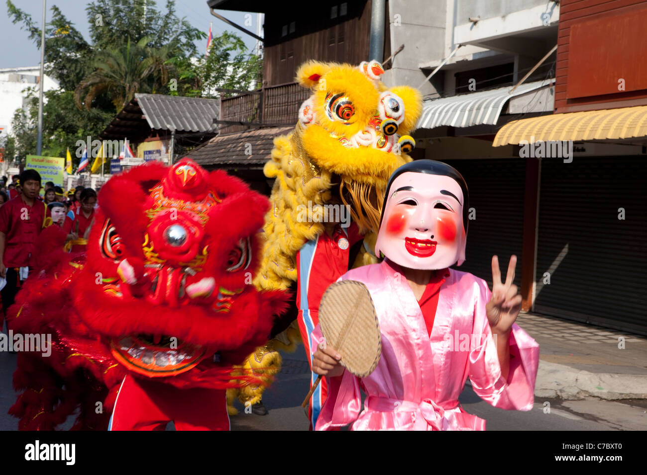 Chinese New Year, Chiang Mai, Thailand Stock Photo Alamy