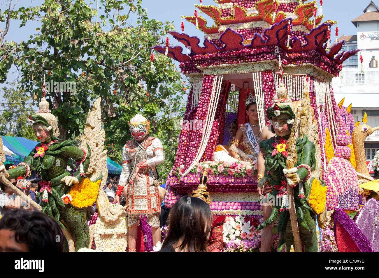 Flower Festival, Chiang Mai, Thailand Stock Photo Alamy
