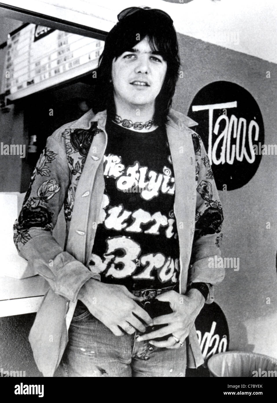 GRAM PARSONS (19461973) US musician about 1966 Stock Photo Alamy