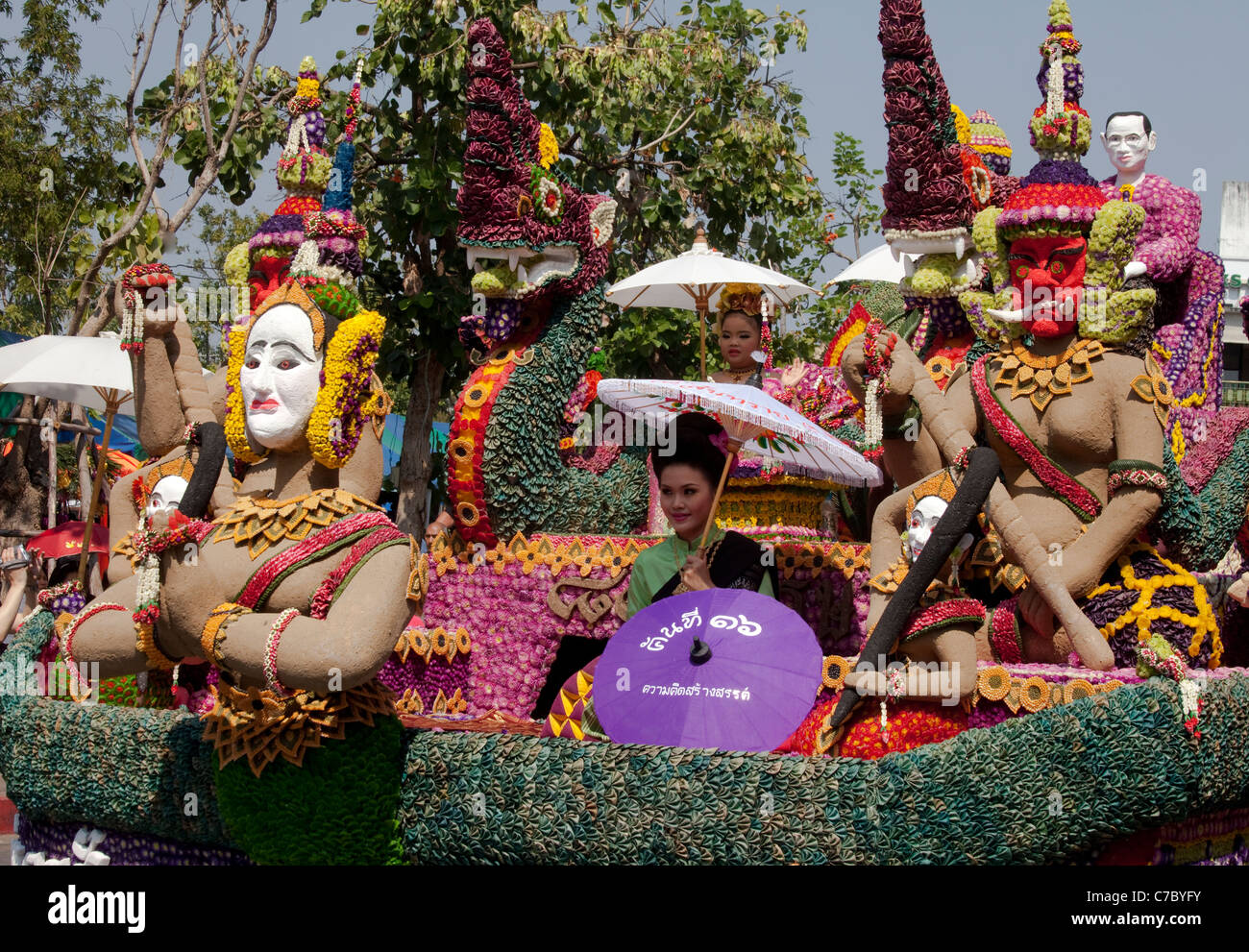Flower Festival, Chiang Mai, Thailand Stock Photo Alamy