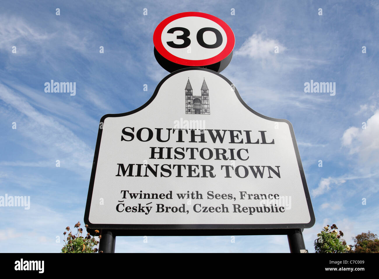 Southwell, Nottinghamshire, England, U.K. Stock Photo