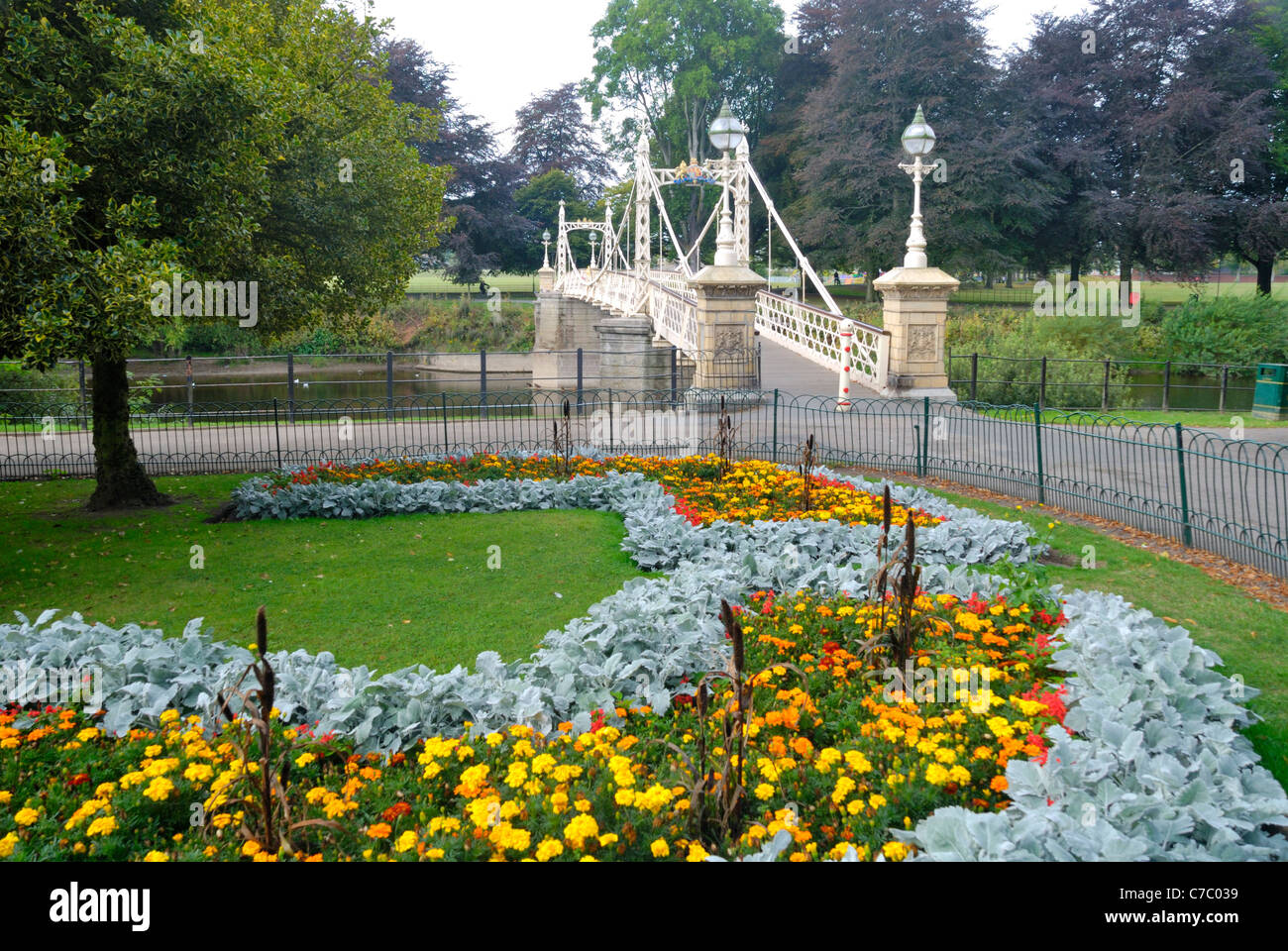 Victoria Bridge, Hereford, England Stock Photo Alamy