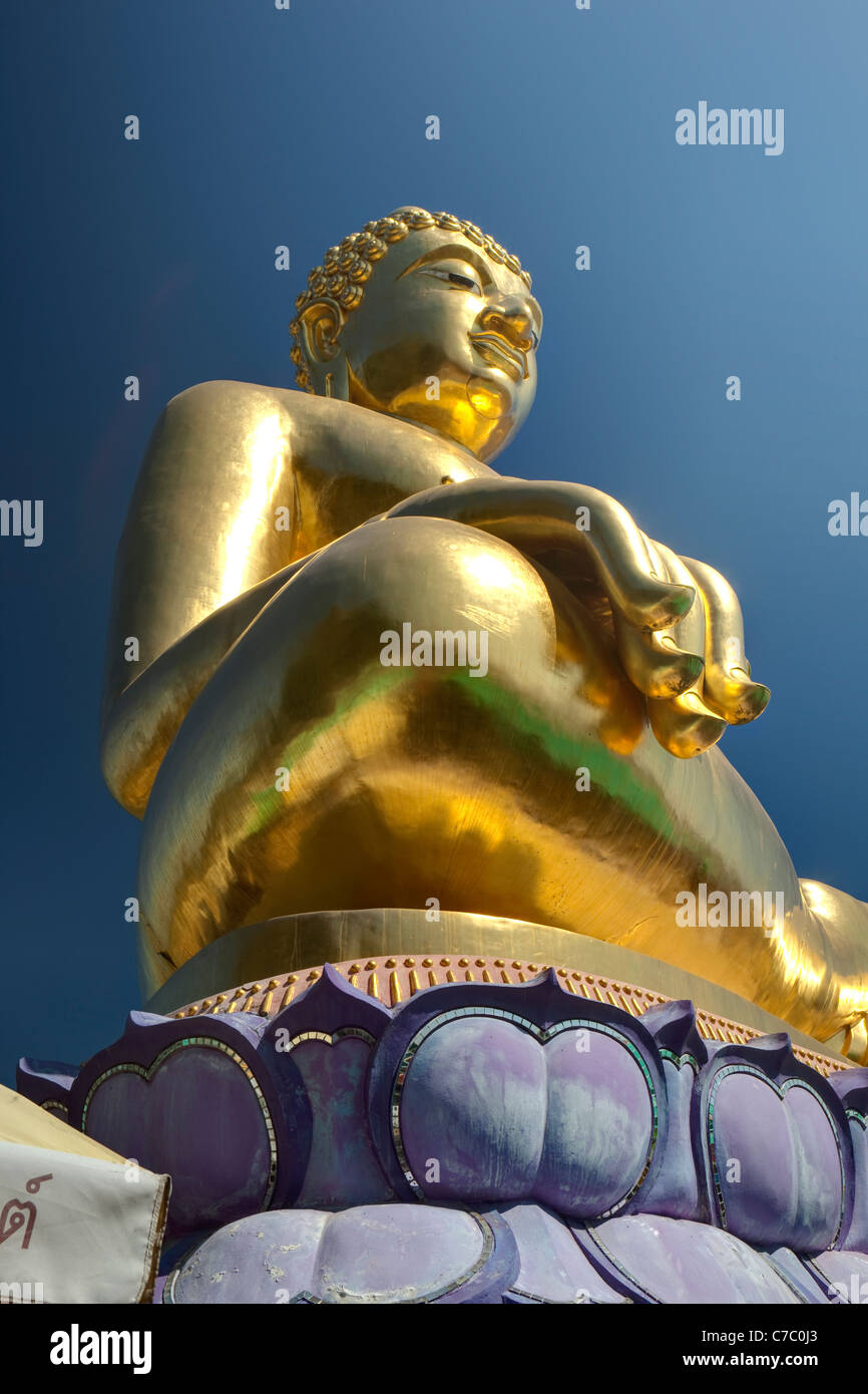 Golden Buddha, Golden Triangle, Thailand Stock Photo