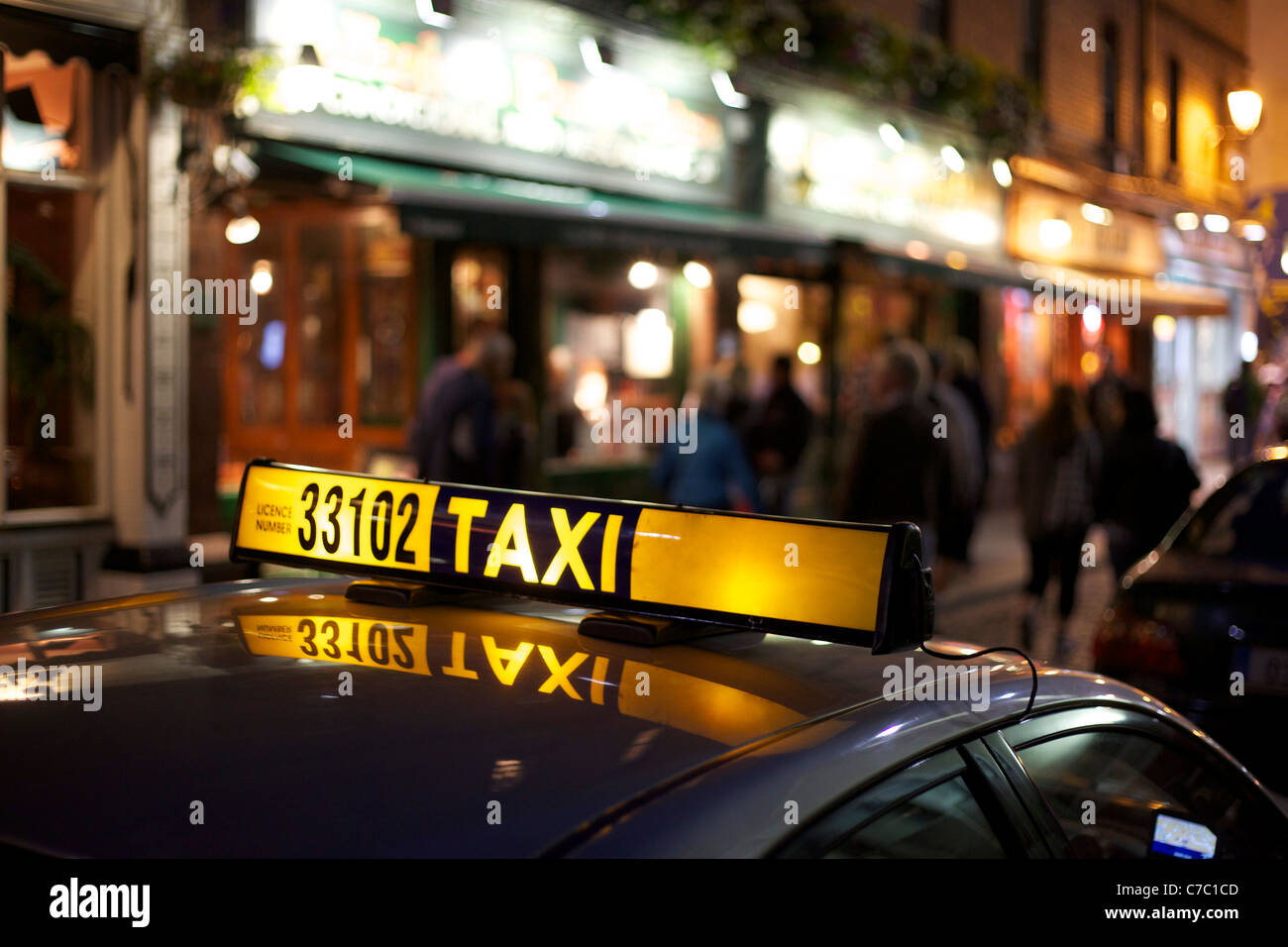 Dublin Taxi High Resolution Stock Photography and Images Alamy