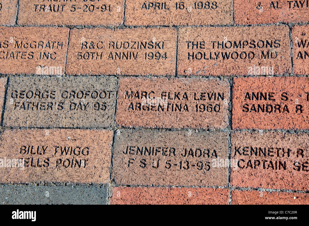 Engraved brick hires stock photography and images Alamy